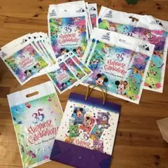 ディズニーリゾート　35周年　ショップ袋、ディズニーホテル紙袋セット