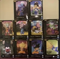 ドラゴンボールダイマ パネル付きフィギュア 10体セット♪