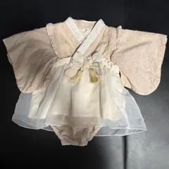 Cottoli コトリ バースデイ ベビー 袴ロンパース 70cm 袴