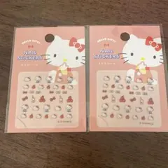 新品⭐︎匿名配送⭐︎セリア サンリオ ネイルシール ハローキティ