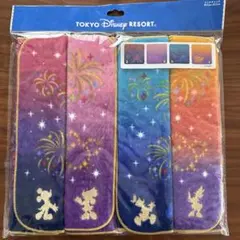 【新品】ディズニーリゾートグッズ　ミニタオルセット4枚