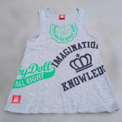 BABY DOLL ノースリーブタンクトップ 120cm