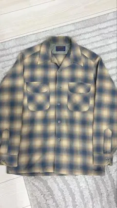 【PENDLETON】60s オンブレチェック ペンドルトン ボックスシルエット