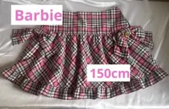 Barbie チェック柄リボン付きスカートのサムネイル