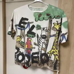エルロデオ 半袖Tシャツ アニマル柄のサムネイル