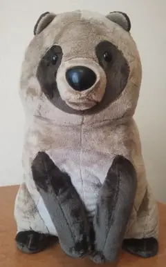 廃盤品 ニトリ Nウォーム あったかぬいぐるみ アライグマ[50cm] 吸湿