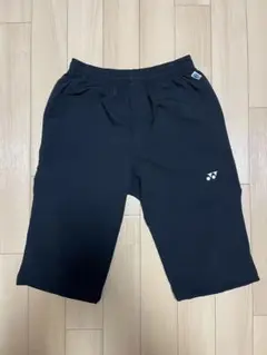 ヨネックス 黒 7部丈パンツ