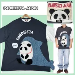 << 新品未使用品 >>パンディエスタ 被り物サメサーファー 半袖Tシャツ XL 新品未使用品 >>パンディエスタ 被り物サメサーファー 半袖Tシャツ XL