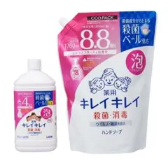 キレイキレイ 薬用泡ハンドソープ 詰替用セットのサムネイル