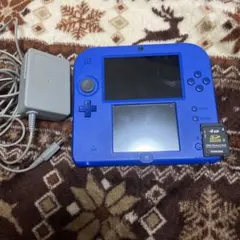 ニンテンドー 2DS 本体 ブルー　充電器付き　任天堂 NINTENDO