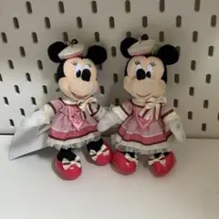 ミニーマウス　ディズニーパルパルーザ　ヴァネパル　ぬいぐるみバッジ