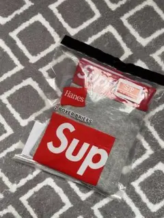 灰 Supreme Hanes ボクサーパンツ 1枚セット Sサイズ