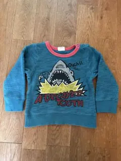 サメデザイン トレーナー サイズ90