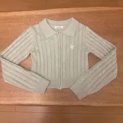 Love toxic 春夏カーディガン　ライトグリーン