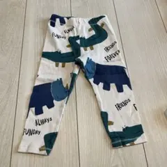 恐竜柄リブ編みパンツ 12-18ヶ月　ZARA