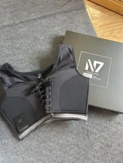 N7 レースアップスポーツブラ ブラック N7 sports bra - メルカリ