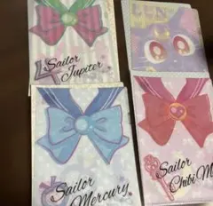 美少女戦士セーラームーン　miniクリアファイルコレクション　4個　コスチューム