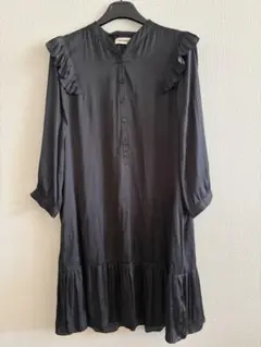 BY MYLENE BIRGERブラック バルーン袖ワンピDRESSLAVE - メルカリ
