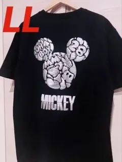 ディズニー ミッキーシェイプ プリントTシャツ LLのサムネイル