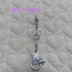 【最終お値下げ】ハローキティ 天使小悪魔デザイン シークレットストラップ 2025年最新】ハローキティ シークレットストラップ 天使小悪魔の