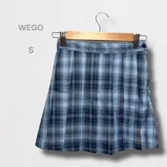 【WEGO】ウィゴー ミニスカート プリーツ チェック柄 ボトムス 新品 S
