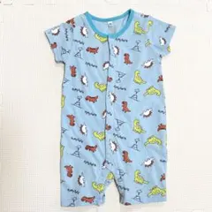 ロンパース カバーオール 半袖 80cm