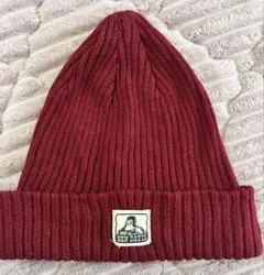 BEN DAVIS バーガンディ ニット帽