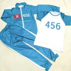 456 ジャージ コスプレ 3点セット 140 ハロウィン 仮装 子供用