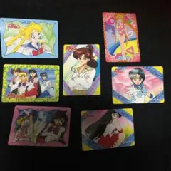 セーラームーンカード 7枚セット
