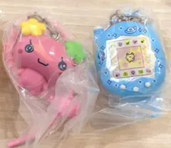 たまごっち　フラワッチ、ケーたま　カラフルマルチチャーム 2種セットのサムネイル