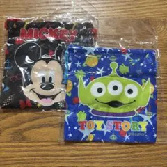 ディズニー 巾着袋 2枚セット