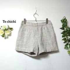 テチチ ツイード ショートパンツ М ウール混み