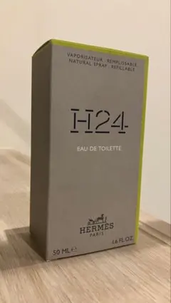 HERMES H24 オードトワレ 50ml の空箱と空瓶のサムネイル