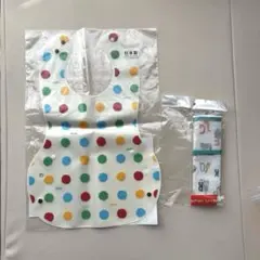 ミキハウス　アンジェレッテ　お食事エプロン　離乳食　スタイ