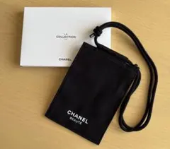 CHANEL BEAUTE シャネル　ショルダーバッグ　スマホケース　ノベルティ