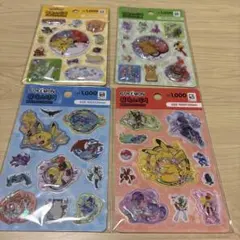 韓国ポケモン　ウォーターシール&ラメシール