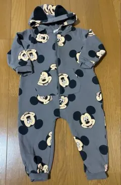 ミッキー　ロンパース　90センチ　男の子　ベビー　アウター　ディズニー　なりきり