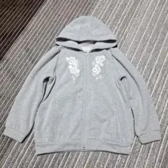 メゾピアノ　裏起毛パーカー