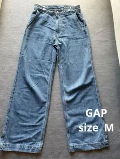 GAP デニムパンツ 24 / 00R サスペンダー付き