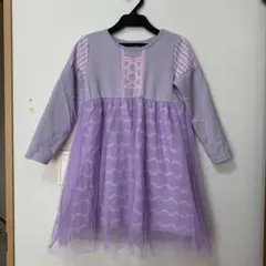 裏起毛　ラプンツェル　ワンピース　130cm