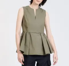 thetoe Korinthos Sleeveless Peplum - メルカリ