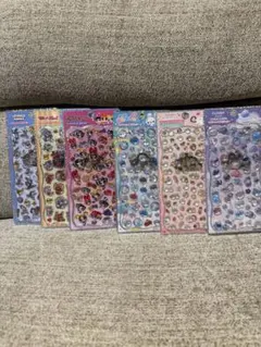 【新品未使用】プチドロップシール+ジュエルプチドロップシール　６枚セット