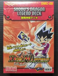 【未開封品（1デッキ）】勝舞神龍デッキ　DMC-09　デュエルマスターズのサムネイル