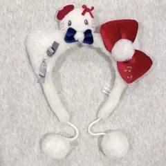 ユニバ ハローキティ クリスマス 2025 カチューシャ USJ