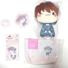 忍たま乱太郎 フリューくじ 桜もちぴこの段 土井半助 ぬいぐるみ ポーチ