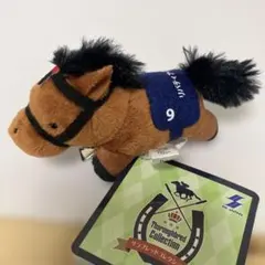 サラブレッドコレクション　ぬいぐるみクリップ　リバティアイランド