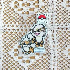 B-SIDE LABEL × ポケモン ガーディ & ウインディ ステッカー