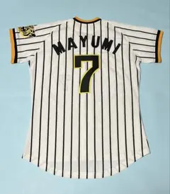 阪神タイガース　真弓明信選手ユニフォーム　1979-1981モデル　未使用美品 2026年最新】真弓 ユニフォームの人気アイテム - メルカリ