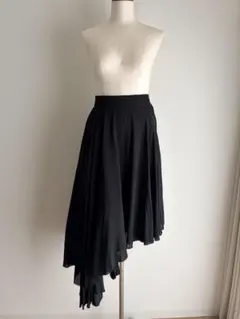 Yohji Yamamoto NOIRアシンメトリースカートのサムネイル