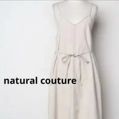 natural couture キャミワンピース